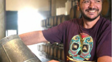 Guardián de los Olivos. Gabriel Guardia, de Laur, fue reconocido en la Fiesta Provincial de la Olivicultura