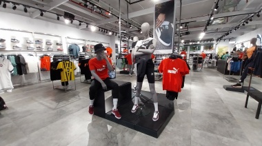 Puma inauguró en el shopping su tienda más grande de Mendoza