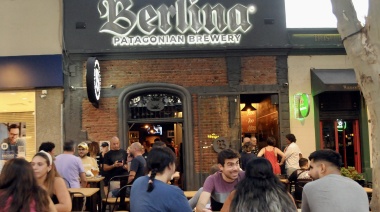 Para los amantes de la cerveza: la marca barilochense Berlina abrió su segundo local en Mendoza
