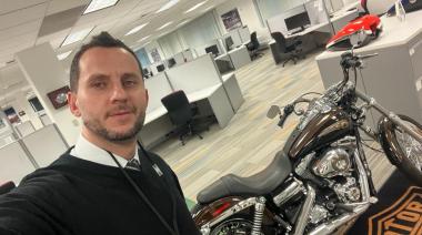 De Mendoza a Estados Unidos: Germán Limina, el joven experto en finanzas, que trabaja para Harley Davidson