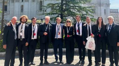 Joaquín Barbera, gerente de Grupo Broda, participó de eventos internacionales con el Papa Francisco y la Reina Máxima