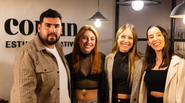 Constanza Fernández, la diseñadora gráfica de 26 años, que lidera uno de los estudios que se proyecta con fuerza en Mendoza