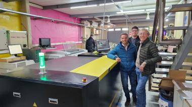 De desempleados a empresarios: la historia de tío y sobrino que crearon una pyme gráfica