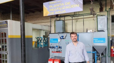 Iniciativas sustentables en Mendoza: Frenos Oeste, la primera empresa del país en instalar una recuperadora de agua en su rubro