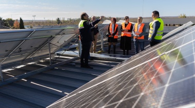 Eficiencia energética: dos reconocidas bodegas inauguraron un parque fotovoltaico en Luján