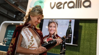 El nuevo envase de Verallia en honor a la Reina Nacional de la Vendimia 2024