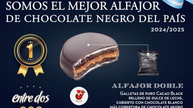 Mendoza está dulce: el mejor alfajor de chocolate de Argentina se hace en la provincia