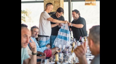 Vinos y paisajes: así fue la visita de Ginóbili y la Generación Dorada al Gran Hotel Potrerillos