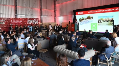 Inversión "verde": Coca Cola puso en marcha en Mendoza una nueva línea de producción de envases retornables