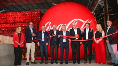 Inversión "verde": Coca Cola puso en marcha en Mendoza una nueva línea de producción de envases retornables