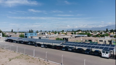 La empresa Solhé instaló el estacionamiento solar más grande de Mendoza