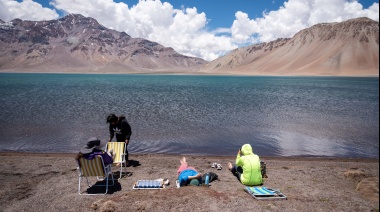 Laguna del Diamante abrió su temporada 2025 con más de 340 visitantes en su primer día