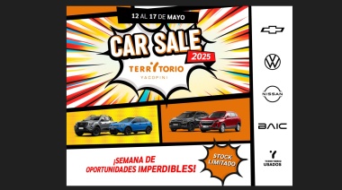 Car Sale de Territorio Yacopini: descuentos y oportunidades únicas en autos y motos