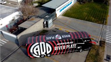 Una empresa de Mendoza se convirtió en el transporte oficial de River Plate 