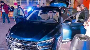 Yacopini pica en punta en Mendoza con los autos eléctricos: presentó Spark EUV de Chevrolet