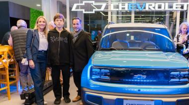Yacopini pica en punta en Mendoza con los autos eléctricos: presentó Spark EUV de Chevrolet