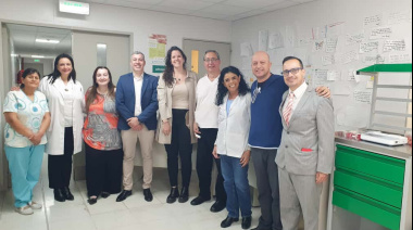 Aporte millonario al sistema de salud: Banco Galicia donó equipos al Hospital Schestakow de San Rafael