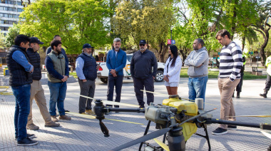 Gestión ambiental: Agro Vants, la empresa mendocina detrás de la primera pulverización urbana con drones