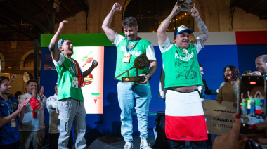 Nació en San Rafael, tiene 34 años y se consagró como el mejor pizzero de Sudamérica