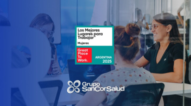 Una empresa del sector salud, destacada entre los mejores lugares de trabajo para mujeres en Argentina