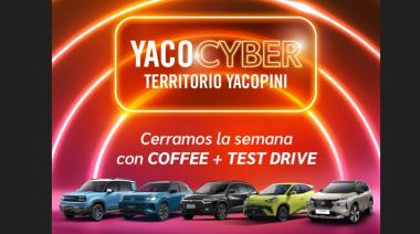 YacoCyber: test drives, descuentos y precios especiales este sábado en Territorio Yacopini