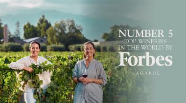 Forbes eligió a Lagarde como una de cinco mejores bodegas del mundo