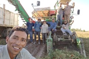 Tomate: un productor mendocino fue reconocido por alcanzar el mayor rendimiento por hectárea