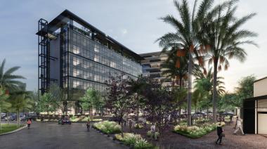 Oficinas corporativas premium y paseo comercial: avanza el Edificio Alvear en Vistapueblo Ciudad