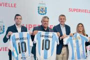 AFA presentó a Supervielle como nuevo Sponsor de la Selección Argentina
