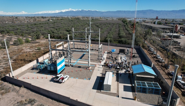 Con una inversión de $ 11.000 millones, inauguran la primera Estación Transformadora digital de Mendoza