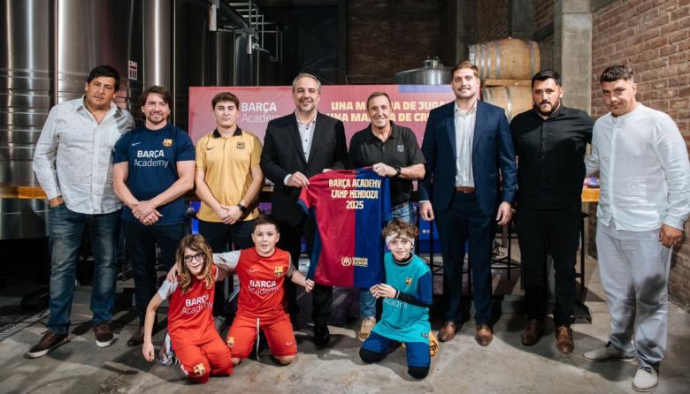 ¿Un campamento del club Barcelona en Mendoza? ¡Sí! llega a la provincia el Barça Academy Campus