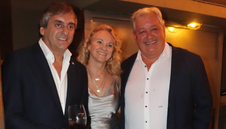 Enzo Francescoli presentó en Mendoza su vino homenaje ideado por el enólogo Mariano Di Paola