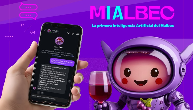 La IA entra en la copa: cómo es "Mialbec", el primer chatbot que sólo habla de vino