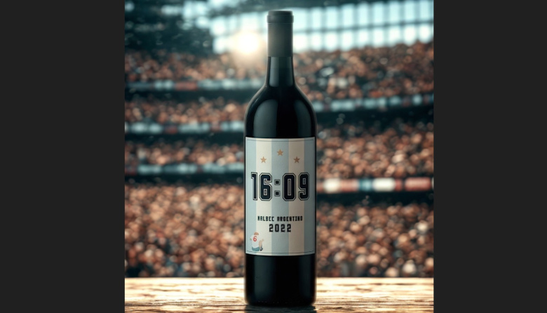 Lanzan en Mendoza 16:09, un vino Malbec que rinde homenaje al "Gol del Siglo" de Maradona