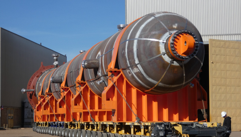 Un gigante en movimiento: YPF e IMPSA marcan un hito con el traslado del reactor más pesado de Argentina 