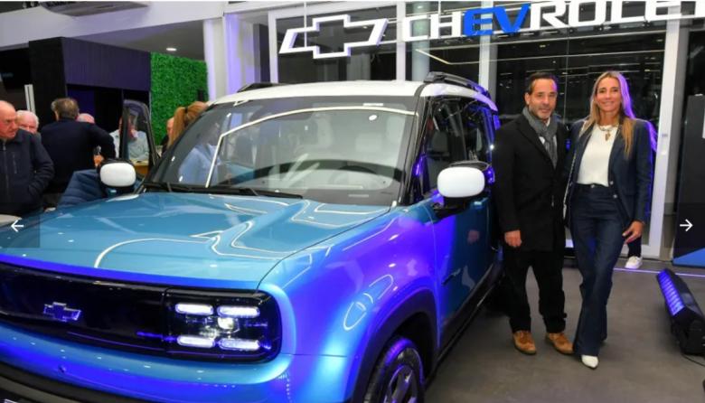Yacopini pica en punta en Mendoza con los autos eléctricos: presentó Spark EUV de Chevrolet