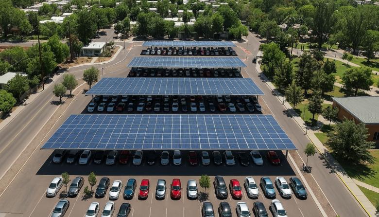 En Luján: avanza la construcción del primer parque solar municipal de Mendoza