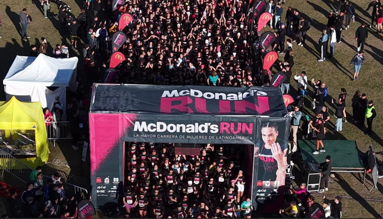 Una fiesta en las calles de Mendoza: más de 2.000 mujeres corrieron la carrera de McDonald’s Run