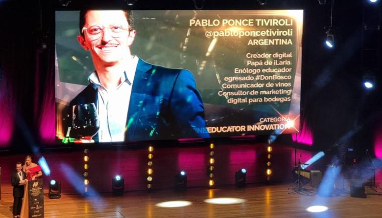 Reconocimiento internacional: un mendocino fue elegido en “Wine Influencers World Awards 2025"