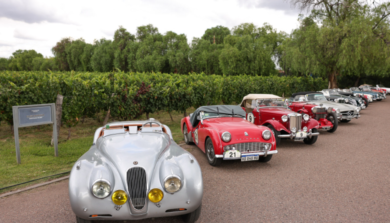 Autos clásicos y vino: con 80 "joyas del pasado", arranca hoy la edición número 23 del Rally de las Bodegas