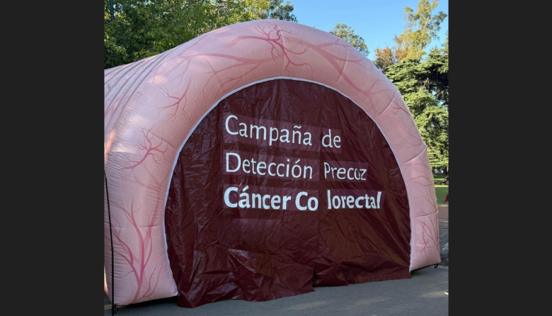 Un colon gigante en el Parque: el Hospital Español movilizó a Mendoza por la salud intestinal