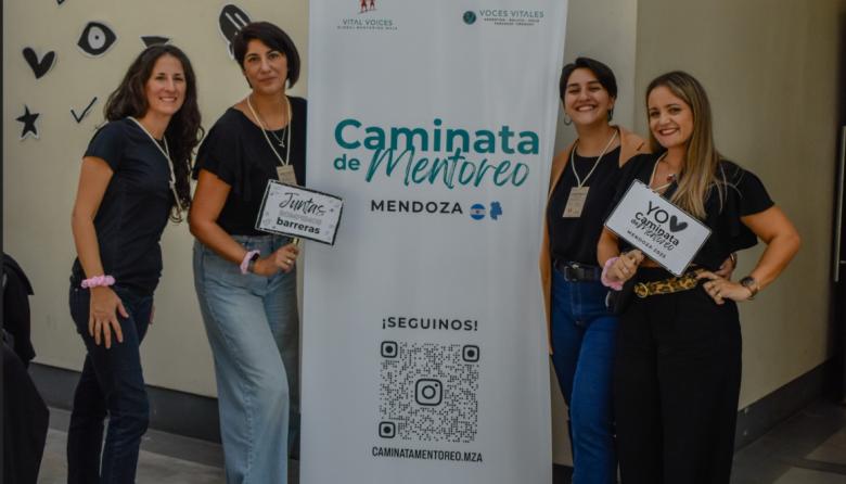 Llega a Mendoza la caminata de Mentoreo 2026: networking y liderazgo femenino