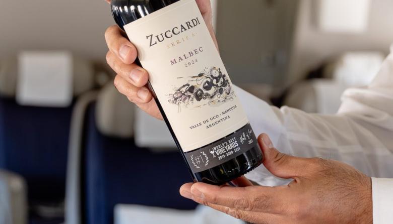 Alianza de alto vuelo: Zuccardi llevará sus vinos al VIP de Ezeiza y a la clase Ejecutiva de Aerolíneas