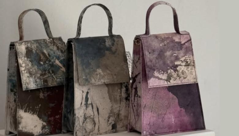 Art to go: la mendocina Cecilia Naciff transforma su obra en carteras y mochilas premium