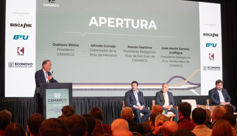 Weiss: "Tenemos una sana envidia de lo que está pasando en Mendoza y San Juan"