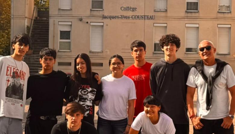 De Mendoza a Francia: estudiantes de una escuela pública vivieron un intercambio educativo inolvidable