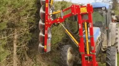 Crece en Mendoza la poda mecánica para lograr más ahorro e impacto ambiental