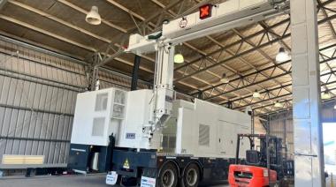Tecnología de punta: instalaron en Uspallata un escáner de U$S 2 millones para camiones