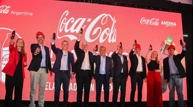 Inversión "verde": Coca Cola puso en marcha en Mendoza una nueva línea de producción de envases retornables