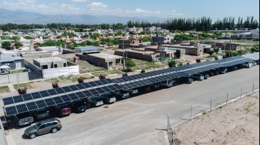 La empresa Solhé instaló el estacionamiento solar más grande de Mendoza